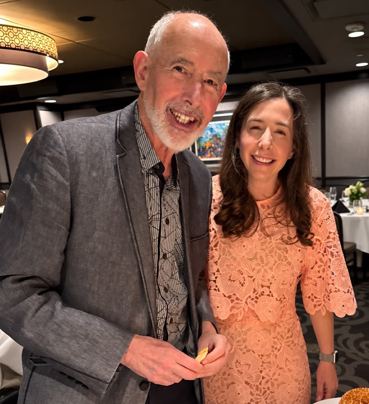 Portrait of Amy Baryshnik's dad